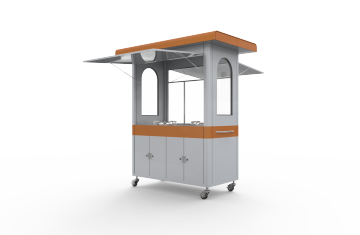 Customizable Cost-effective Mobile Food Booths for Southeast Asia