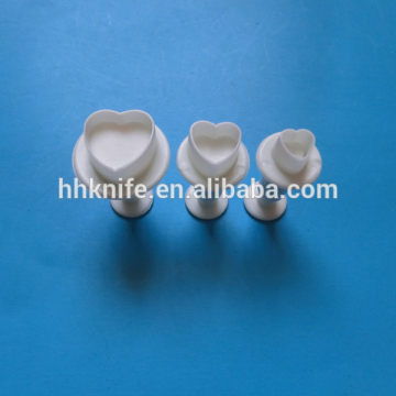 Plastic Heart Shape Cake Mould