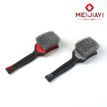 Car cleaning brush with bag handle