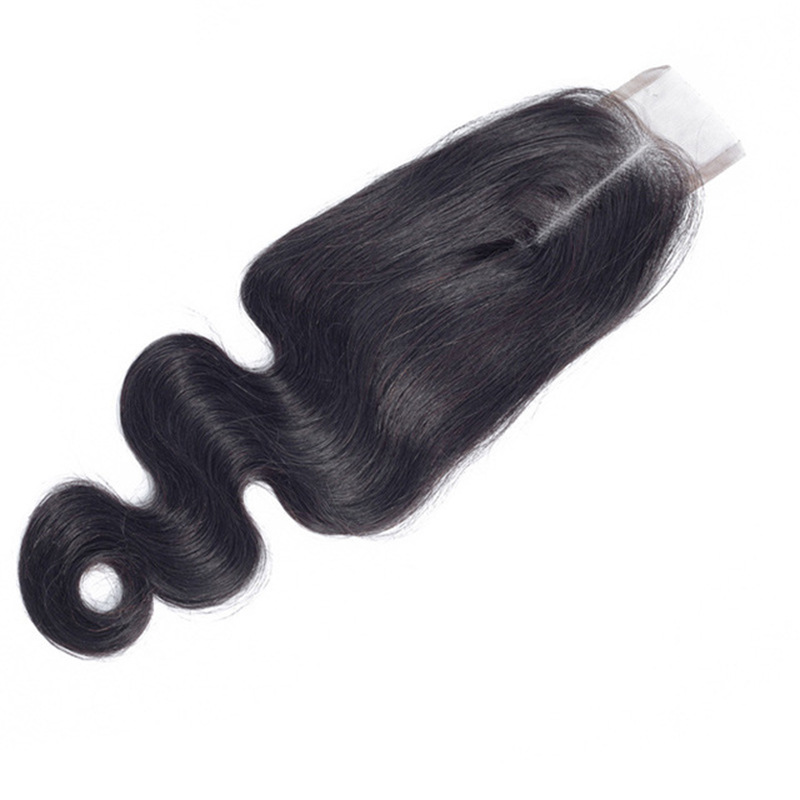 Wholesale Kim K 2x6 Lace Closure,Brazilian Human Hair Straight 2*6 Lace Closure,Middle Part 2x6 Swiss Lace Closure