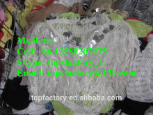 Top Quality bulk hand knitting clothing used clothes cream