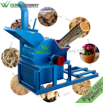 Chipper Wood Forestry Machinery: Harvester, Shredder for Branches, Leaves, and Palm Crusher