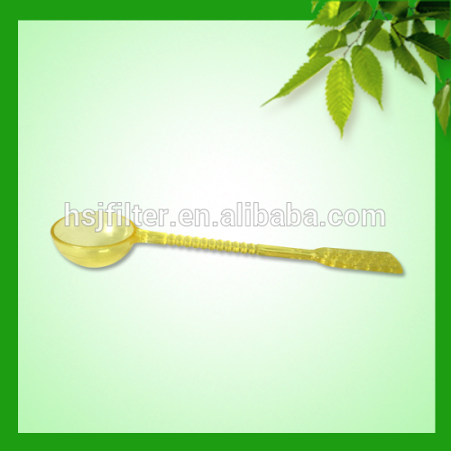 China gold manufacturer excellent quality color plastic ice cream spoon