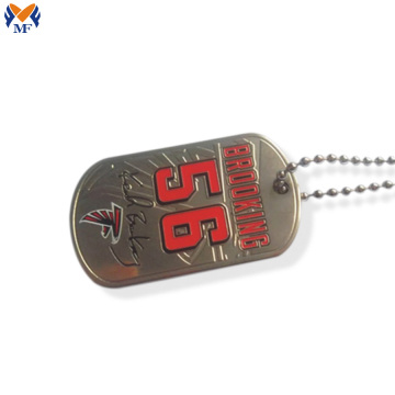 Metal bottle opener custom shape dog tag