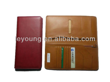 Handmade Genuine Leather passport holder wallets for travelling