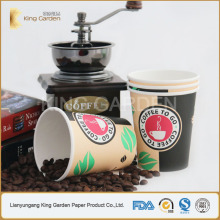 30cl Single Wall Heat Insulated Disposable Coffee to go Hot Cup