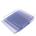 Feuille de plastique souple de couleur claire gris PVC