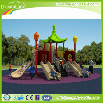 Guangzhou plastic playground equipment playground outdoor