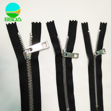 Fashionable Closed End RIRI Zipper in Stainless Steel