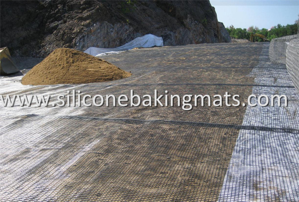 Polyester Geogrid For Soil Stabilization