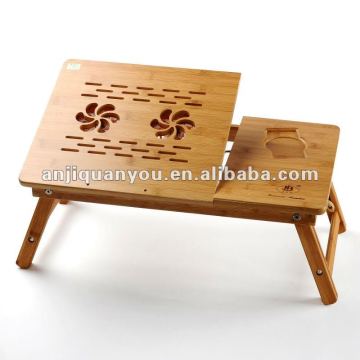 bamboo bed table