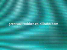 Ribbed Rubber Mat corrugated Rubber Sheeting