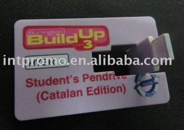 promotional business Card size USB flash memory