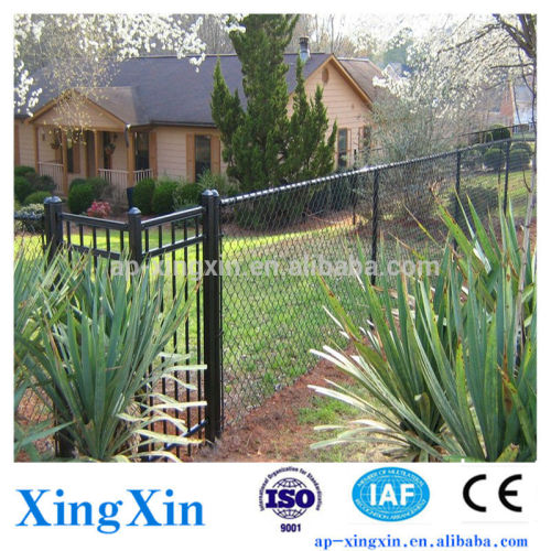 Vinyl Coated Chain Link Fence, privacy chain link fence, Galvanized Chain Link Fence (Pd - 043)