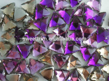 many shape acrylic sew on stones for shoes