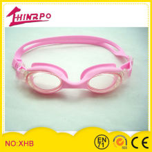 High quality waterproof and anti fog silicone swimming goggles