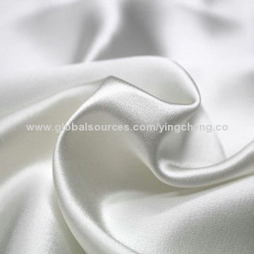 Stretch satin, poly charmeuse