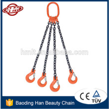 g80 lifting chain rigging with slings