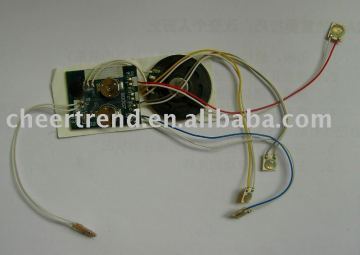 sound module with led