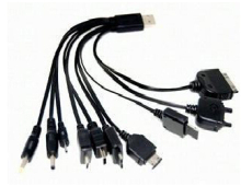 Ten in One USB Data Cable for Mobile Phone