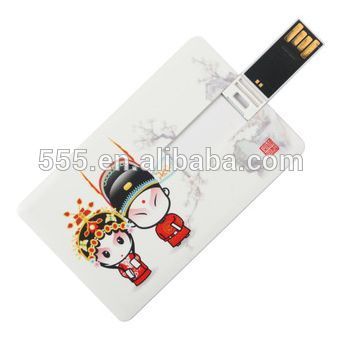 Business Card/Bank Card Shaped USB Flash Drive ,2GB,4GB,8GB