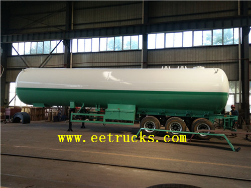 3 Axle LPG Propylene Tankunan Talls Trailer