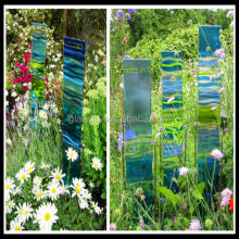 decorative colored glass glass garden art