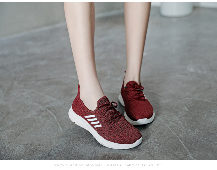 Latest Design  For Woman Lady Sport Shoes Breathable Casual Sneaker New Hot Products On The Market Running Shoes