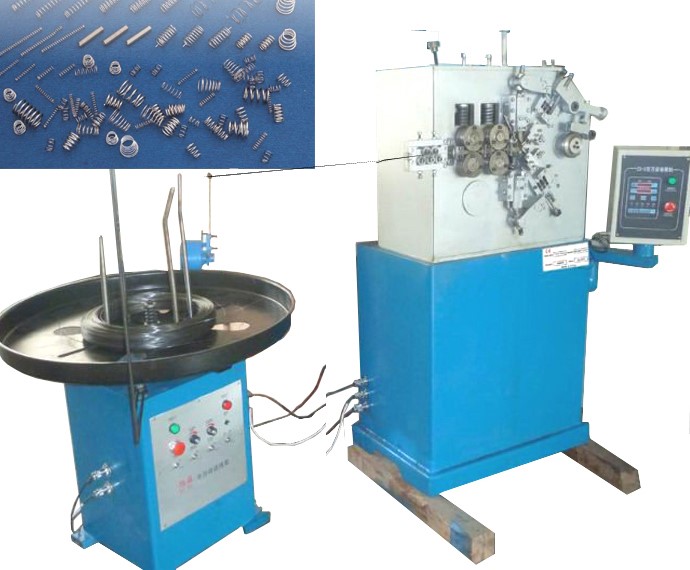 Small Spring Making Machine 2 Axis Compression Spring Coiling Machine