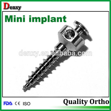 Denxy manufacturer orthodontic mini implant, micro implant, screw driver orthodontic micro implant