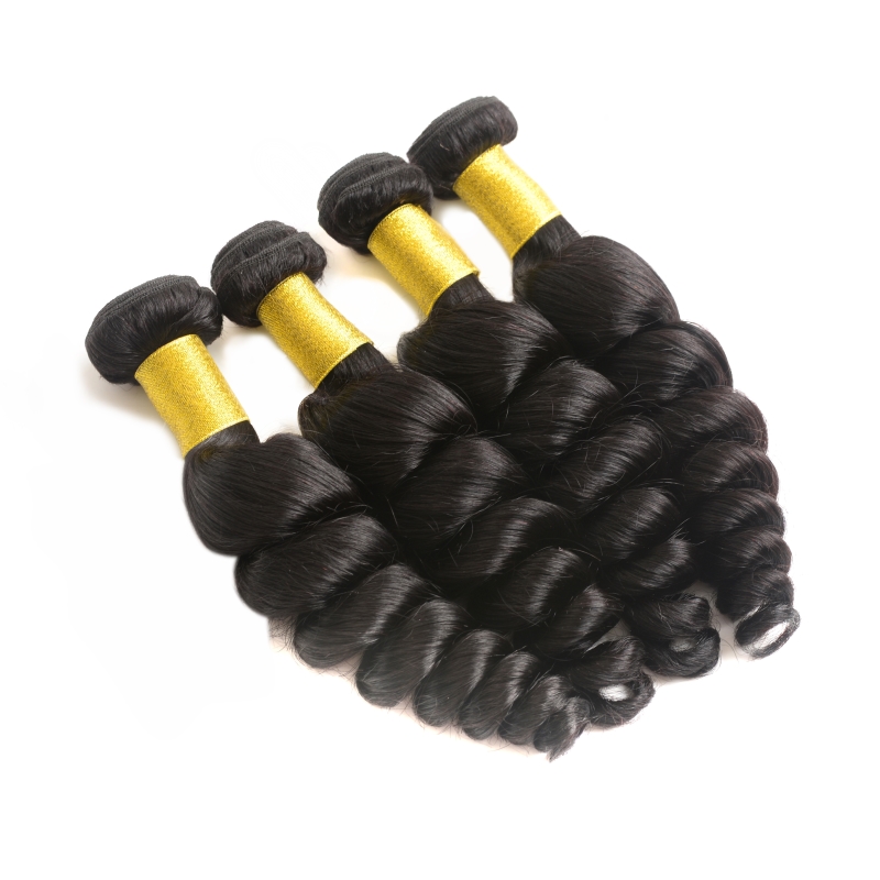 wholesale cheap 100% human bundles remy hair weave 3 bundles with frontal cuticle aligned brazilian hair extention