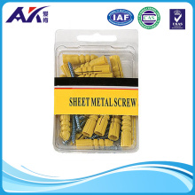 Plastic Wall Anchor with Machine Screw Assortment