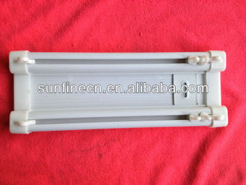two track for plastic curtain track