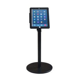 IPAD floor stand anti-theft with lock adjustable