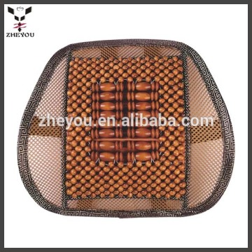 wooden bead back support cushion backrests for chairs in yiwu