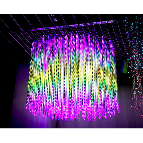 Efeito de iluminação 3D RGB Pixel Kinetic Tube