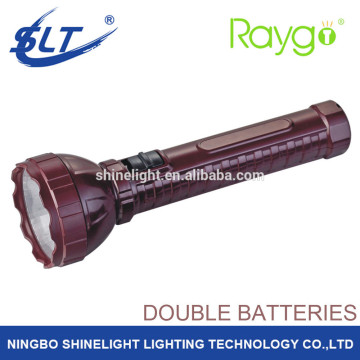 double batteries LED flashlight