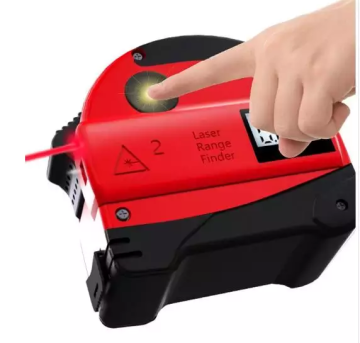 Construction tools digital laser tape measure electric laser level tape measure