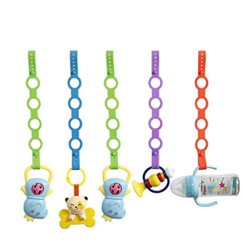 Custom Baby Pacifier Clip Silicone Đồ chơi An toàn Dây đeo