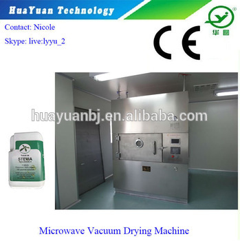 Microwave Vacuum Stevia Rebaudiana Dryer