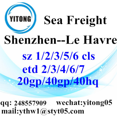 Shenzhen Sea Freight Shipping Agent to Le Havre