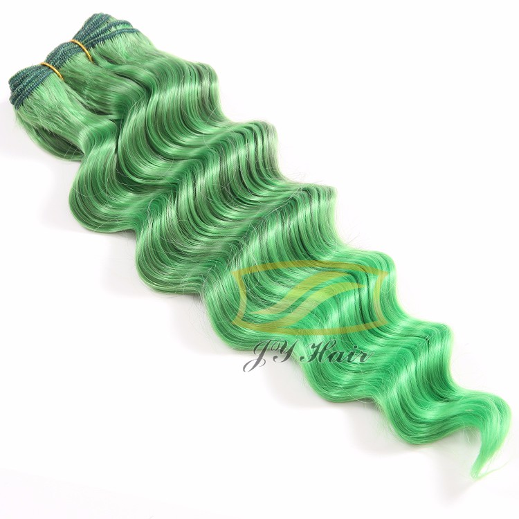 gray hair weave Synthetic hair extensions gray Ombre color gold synthetic hair