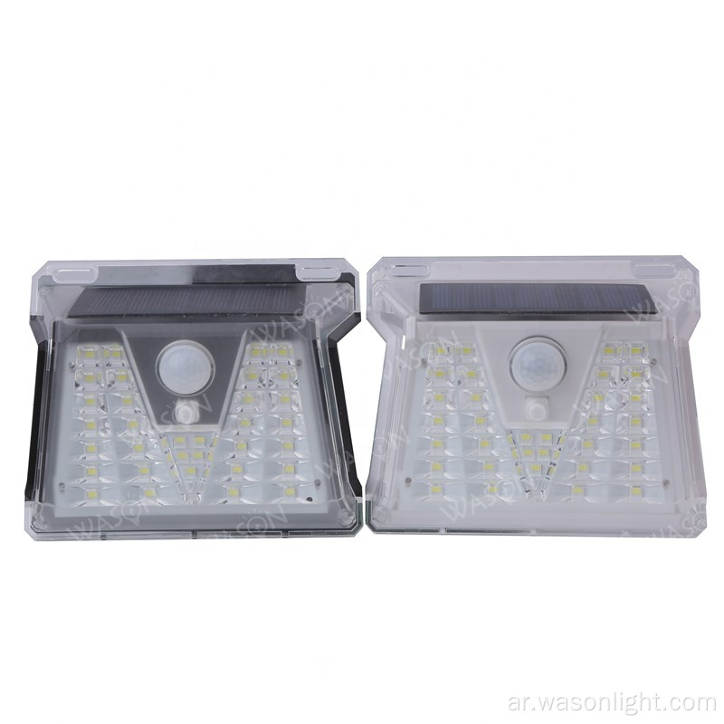 2023 New Wireless 33led Crystal Design Sensor Light Light IP65 Motion Solar Garden Motion Light for Yard and Patio