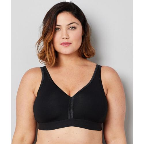 Op voorraad plus size beugelloze bh met volledige cup