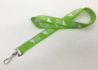 Green Color Silk Screen Lanyards for Promotion