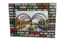 Photo Paper Printing Magnetic Photo Frame, Decorative and Flexible Simple Kraft Paper Fridge Magnetic Photo Frame