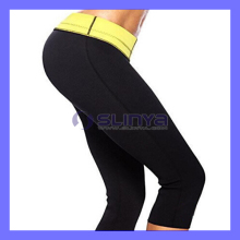 Yellow Black Hot Sell Shapers Stretch Neoprene Slimming Pants Shaper Control Pantie Sport (TV309)
