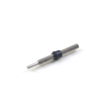 Tornillo de plomo traboidal TR6.35x6.35 con tuerca POM