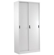 White Metal Office Cupboard