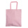 Trendy canvas tas van de zomer roze handtas